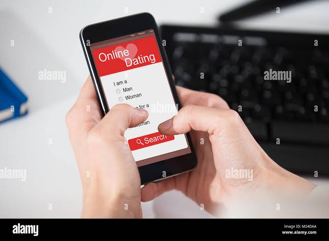 Person browsing on phone
