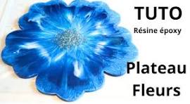 Comment faire un Plateau fleurs en résine époxy ?
