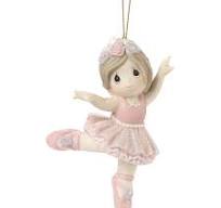 Believe In Yourself, Ballerina Precious Moments Christmas Ornament - Hooked  on Ornaments