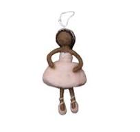 Ballerina Ornament - Pink