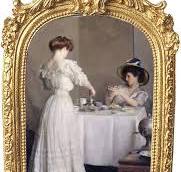 Baosity Marco de fotos de resina francesa Mesa adornada antigua y colgante  de pared Marco de exhibición de imagen tallada decorativa para la ...