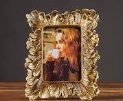 Europese Retro Gouden Fotolijsten Hars Bladeren Fotolijst Woondecoratie  Accessoires Geschenken 5 inch goud : Amazon.nl: Wonen & keuken