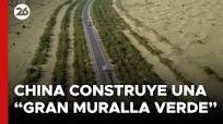 CHINA construye una “GRAN MURALLA VERDE” con 4.500 kilómetros de ÁRBOLES