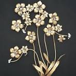 Factory Direct Sale Metal Flowers Wall Art for Hanging Decoration