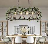 Lámparas colgantes de planta vintage creativa en forma de ...