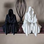 Halloween plank spook - hars van hoge kwaliteit - zittende ...