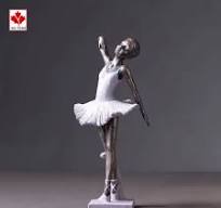 Custom Beauty Statue Ballet Girl Figurine Home Decoration Gift
