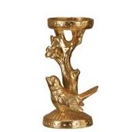 Amazon.com: Creative Co-Op Candelabro de resina con diseño ...