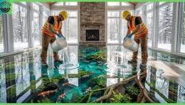 The Man Who Makes Tables with Real Flowers?! A Korean Resin ...