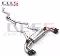 cees Catback Exhaust Downpipe for BMW M240i M240 B58 3.0T 2017-2023 Muffler  Exhaust Stainless Steel Complete Catback Systems