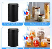 Amazon.com: wutfuooo 10 Pack Metal Tea Tin Canister with ...