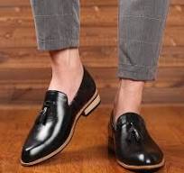 Luxury Brand PU Pointed Toe Dress Shoes