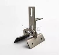 Adjustable Metal Roof Clamp Trapezoidal Roof Stainless Steel 304 Solar  Clamp for Solar Panel Mounts System