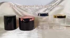 Customized logo White PET Jar With Sliver Lid 50ml 100ml 120ml 150ml 200ml  Cosmetic Skin Care Cream Jar Factory Wholesale