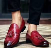 Mens Pointy Toe Business Dress Formal Shoes Slip on Pu Leather Tassel  Loafers