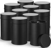 Amazon.com: Zopeal 10 Pack Metal Tea Tin Canister with ...