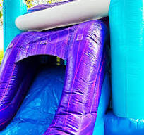 Frozen Bounce House with Slide - Jump Around Party Rentals