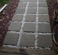 How to Make a Rubber Mold to Reproduce Concrete Stepping ...