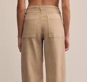 Z Supply Women's Olive Twill Pants