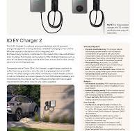 IQ EV Charger 2 data sheet