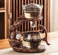 Amazon.com | Glass Teapot Set with Infuser Semi Automatic ...