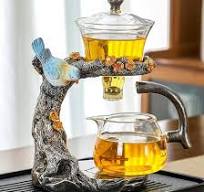 Amazon.com | Glass Kungfu Teapot Set Tea maker with Infuser ...