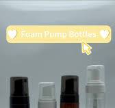 Luxury Cosmetic Packaging Empty Plastic Lash Mousse Foam Soap Dispenser  Black PET Bottle 150ml Pump Sprayer Shampoo Face Hand