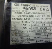 GE FANUC A06B-0147-B176#7000 AC SERVO MOTOR 157V,15A,3PH,3.8KW (24026)