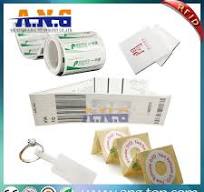 13.56MHz Paper Disposable Printed RFID Fragile Label Sticker