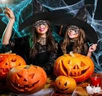 Coume Set of 3 Halloween Witch Costumes for Women Witch Hat Black Enchanted  Web Poncho and Lace Masquerade Mask for Halloween Party Cosplay ...