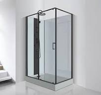 Luxury Portable Shower Cabin with Sliding Door for House or Apartment  Bathroom Restroom Use