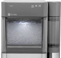 GE Profile - Opal 2.0 38-lb. Portable Ice maker with Nugget Ice Production,  Side Tank, and Built-in WiFi - Stainless Steel