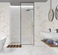 Essential Gold Glossy Ceramic Wall Tile, Size 25cm x 70cm ...