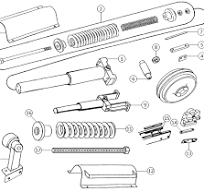 John Deere 450, 450B, 450C, 450D, 450E Track Adjuster Parts