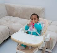 Multifunctional Compact Portable Home Dining Baby High Chair Adjustable  Height Foldable Sitting And Reclining Double-Layer Dining Plate - Nila Baby  ...