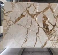 OEM/ODM Iran Calacatta Gold Marble Slabs
