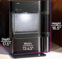GE Profile Opal 2.0 with 0.75 Gallon Tank, Chewable Crunchable Countertop  Nugget Ice Maker, Scoop included, 38 lbs in 24 hours, Pellet Ice Machine ...