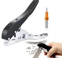 Foska Office Standard Metal 60 Sheet Capacity Hole Punch 2 Hole Paper  Puncher With Paper Guide For Perfect Alignment