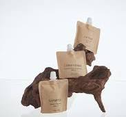 (100/200 PACK) BIOCORN Body Wash Travel Size Recyclable Kraft Paper Pouch  Bag (1.1oz/30ml)