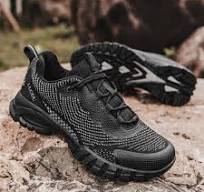 Ulogu Men's Waterproof Hiking Shoes - Lightweight Non-Slip Work Walking  Shoes With 6-Month Warranty