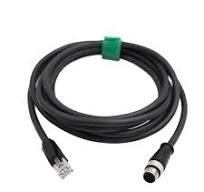 HangTon Ethernet Cable for Cognex in Sight Micro 5000 7000 Vision Camera  Sensor DataMan Reader Omron MicroHawk Network PC PLC, M12 8 Pin A-Coded  RJ45 ...