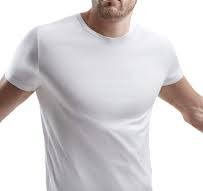 4 Seasons Stretch Cotton Crew Neck t-Shirt (Bianko ...