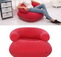 Amazon.com: Inflatable Leisure Sofa Chair with Armrest ...