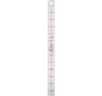 EXCEART 1pc Multifunctional Plastic Patchwork Ruler For Sewing Crafts  Accurate Measurement Tool For Quilting And Projects Scale And Easy Read  Design
