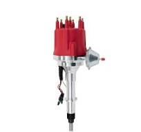 Top Street Performance Pro Series Ready to Run Distributor; Red (76-90 3.8L  or 4.2L Jeep CJ7 & Wrangler YJ)