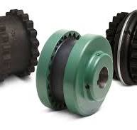 Type S Coupling Flange Type-S Sleeve Coupling Flange, Cast Iron, 1-1/4"  Bore, 6.35" OD, Max 3750 RPM Type-S Coupling