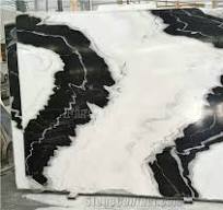 Hot Sale China Panda White Marble Slabs & Tiles/White Marble Wall Covering  Tiles/Floor Covering Tiles/Home Decoration Background Slabs Tiles/Building  ...
