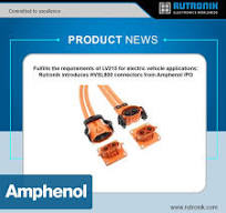 Amphenol HVSL800 Connectors Meet EV Standards for Electric ...