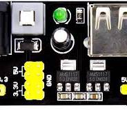 SHILLEHTEK Universal Power Supply Module for MB102 Prototype Breadboard -  3.3V/5V, DC 6.5-12V or USB - Compatible with Arduino, Raspberry Pi, ESP32 -  ...