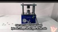 Battery Fabrication Equipment Coin Cell Sealing Machine for Button Cell  CR2032 Crimper
